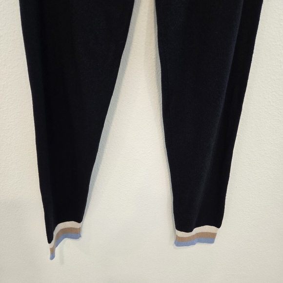 Chinit & Parker Contrast Trim Wool & Cashmere Blend Track Pant Jogger Medium - Picture 4 of 16